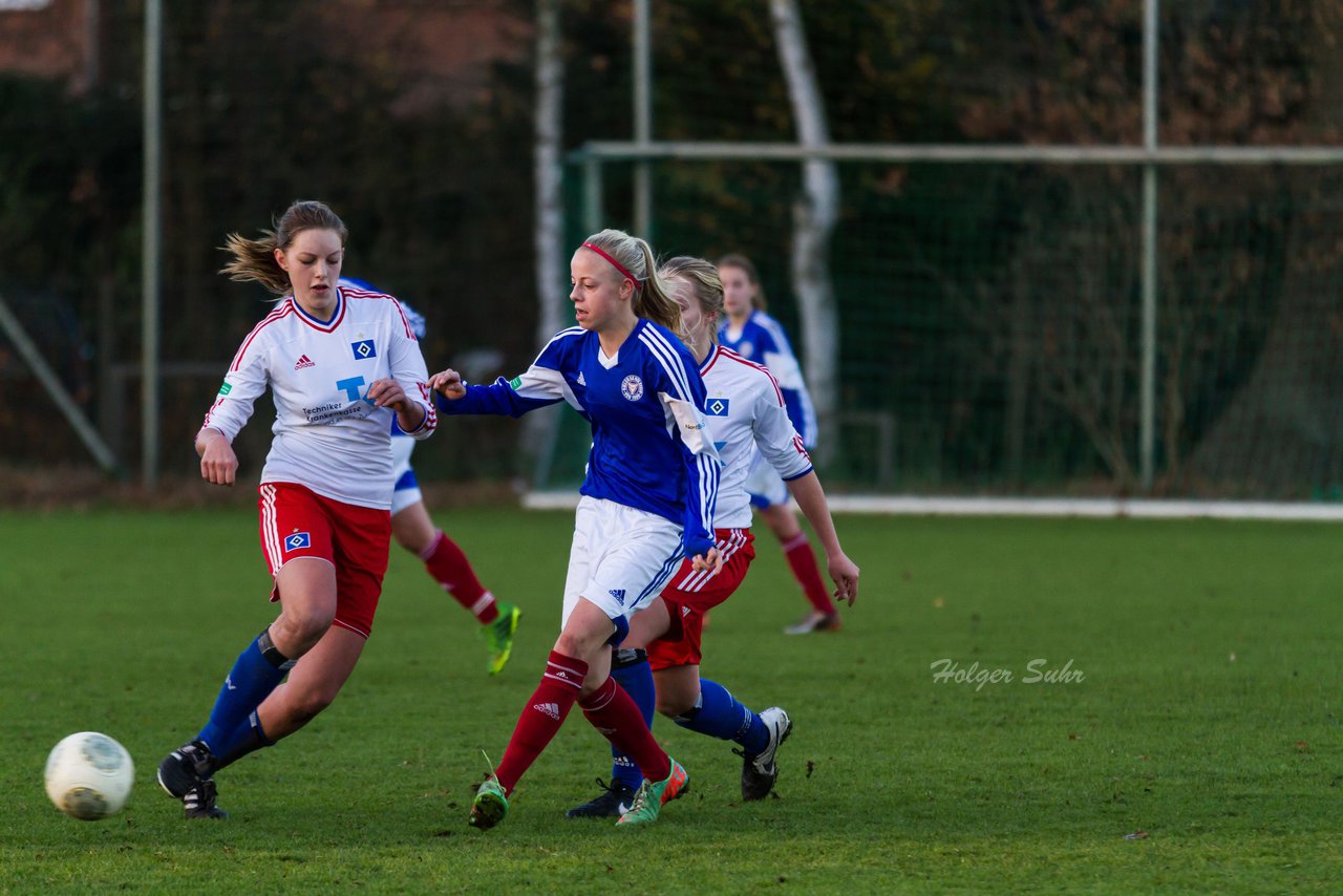 Bild 225 - B-Juniorinnen Hamburger SV - Holstein Kiel : Ergebnis: 0:1